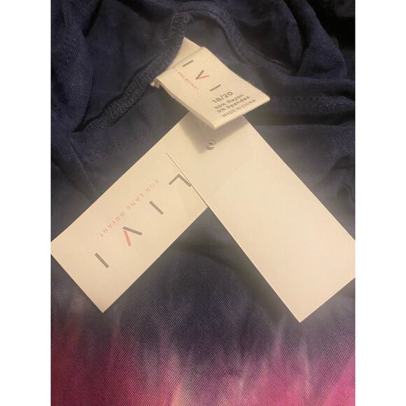 LANE BRYANT LIVI Pride Hooded Dye Effect Dress - Picture 10 of 10